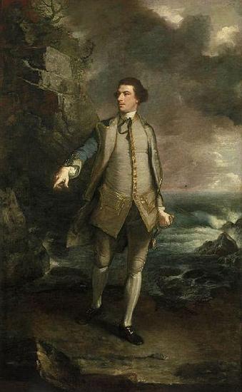 Sir Joshua Reynolds Captain the Honourable Augustus Keppel, oil painting picture